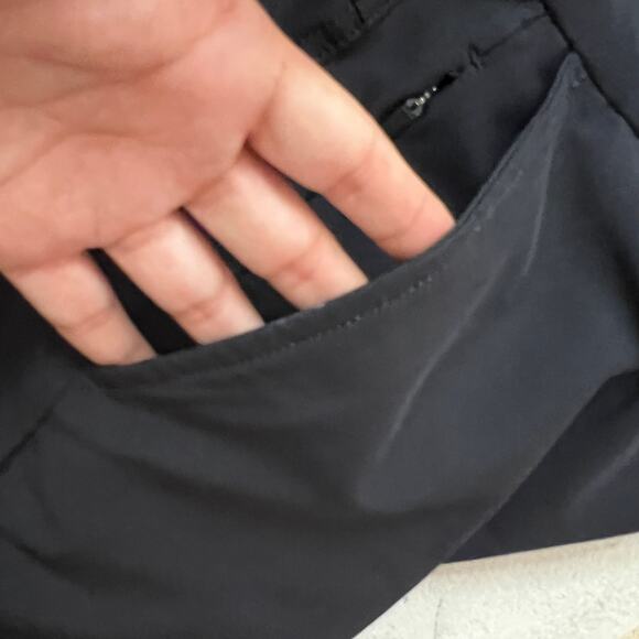 Marc New York Andrew Marc Black Stretch Pants 34x32 Mens Slim Fit Trousers - Picture 12 of 14